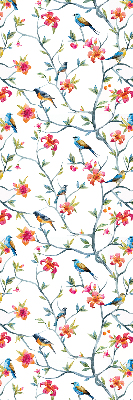 Store enrouleur Un oiseau sur une branche