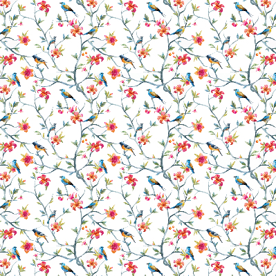 Store enrouleur Un oiseau sur une branche