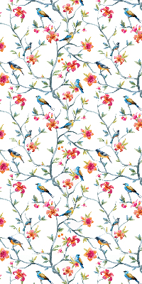 Store enrouleur Un oiseau sur une branche