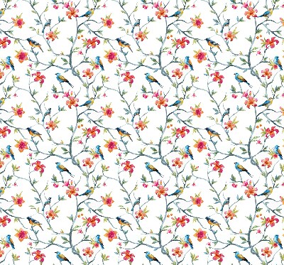 Store enrouleur Un oiseau sur une branche