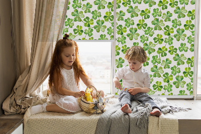 Store intérieur Trèfle porte-bonheur