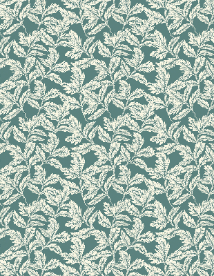 Store intérieur Papier peint à feuilles