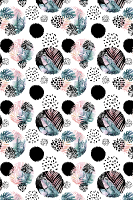 Store intérieur Cercles et feuilles