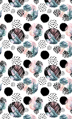 Store intérieur Cercles et feuilles