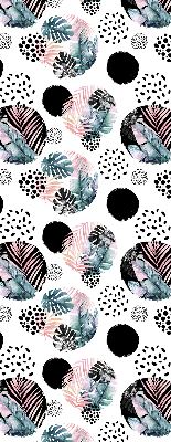 Store intérieur Cercles et feuilles