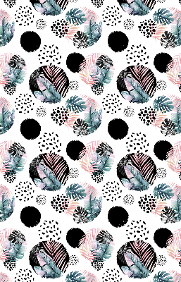 Store intérieur Cercles et feuilles