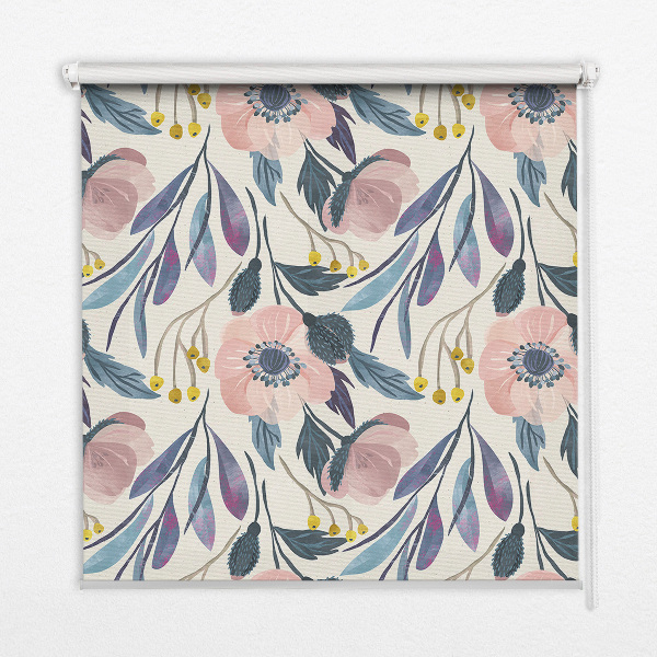 Store enrouleur Coquelicots