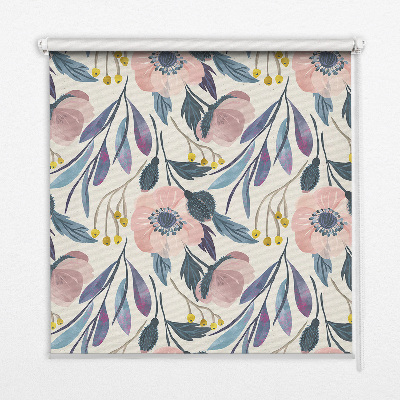 Store enrouleur Coquelicots