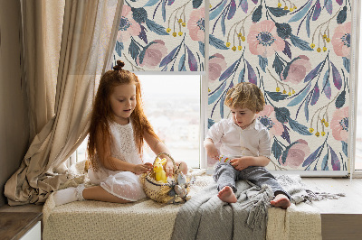 Store enrouleur Coquelicots