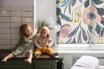 Store enrouleur Coquelicots