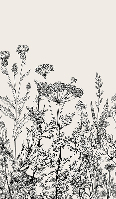 Store intérieur Fleurs grises