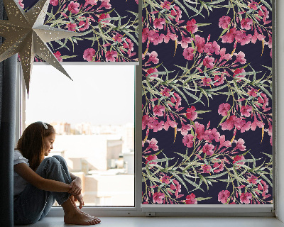Store enrouleur Fleur exotique