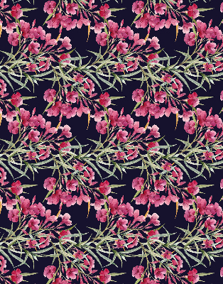Store enrouleur Fleur exotique