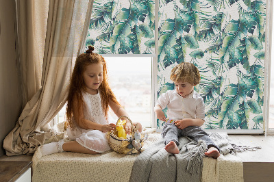 Store enrouleur Feuilles