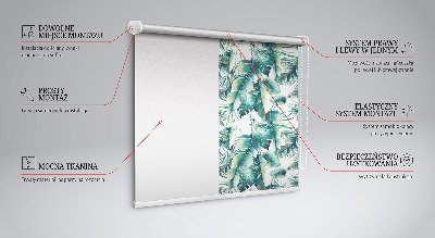 Store enrouleur Feuilles