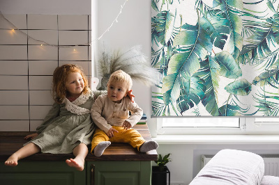 Store enrouleur Feuilles