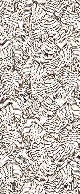 Store enrouleur Feuilles de palmier dessinées