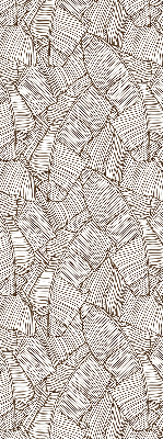 Store enrouleur Feuilles de palmier dessinées