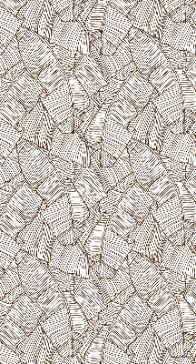 Store enrouleur Feuilles de palmier dessinées