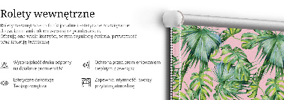 Store intérieur Variétés de feuilles tropicales