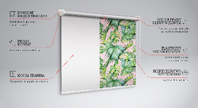 Store intérieur Variétés de feuilles tropicales