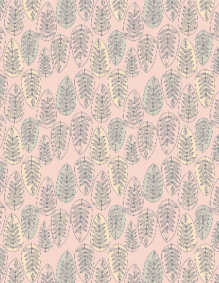 Store intérieur Feuilles colorées