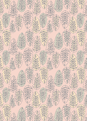 Store intérieur Feuilles colorées