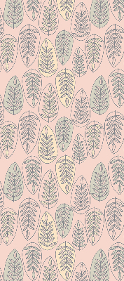 Store intérieur Feuilles colorées