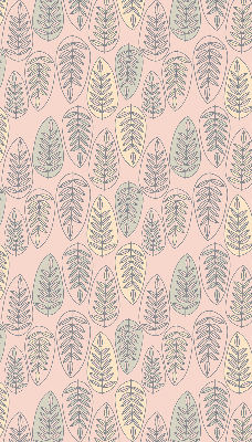 Store intérieur Feuilles colorées