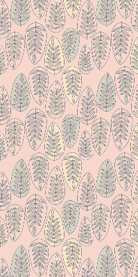 Store intérieur Feuilles colorées