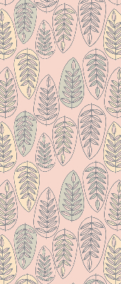 Store intérieur Feuilles colorées