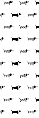 Store enrouleur Chiens dessinés