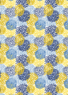 Store enrouleur Plantes peintes