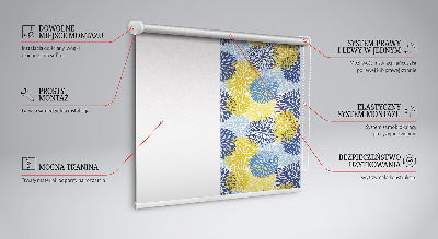 Store enrouleur Plantes peintes