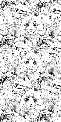 Store intérieur Chats dessinés