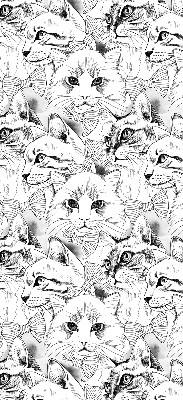 Store intérieur Chats dessinés