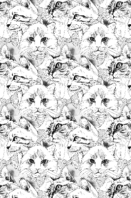 Store intérieur Chats dessinés