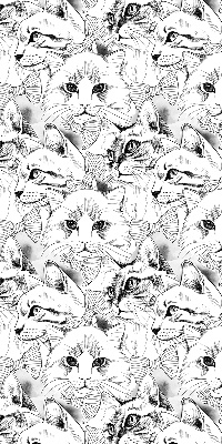 Store intérieur Chats dessinés