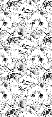 Store intérieur Chats dessinés