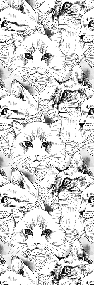 Store intérieur Chats dessinés