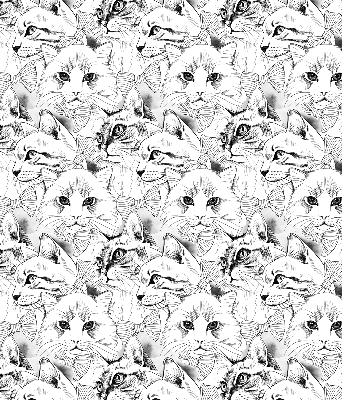 Store intérieur Chats dessinés