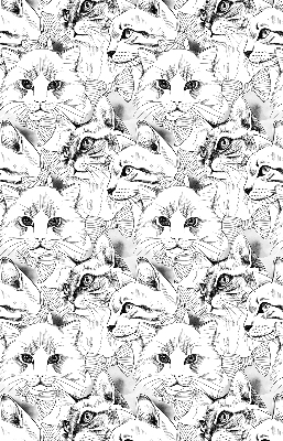 Store intérieur Chats dessinés