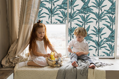 Store enrouleur Feuilles de palmier