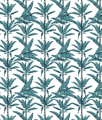 Store enrouleur Feuilles de palmier