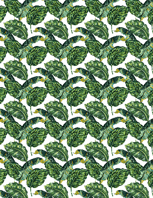 Store intérieur Feuilles exotiques