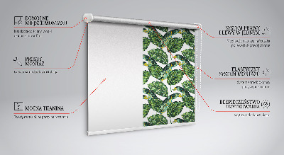 Store intérieur Feuilles exotiques