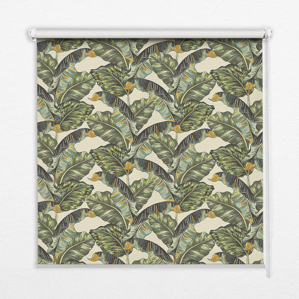 Store enrouleur Feuilles