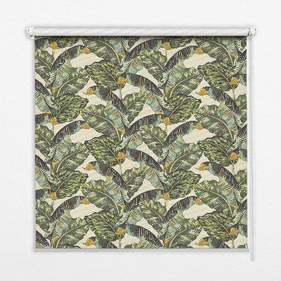 Store enrouleur Feuilles