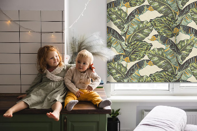 Store enrouleur Feuilles