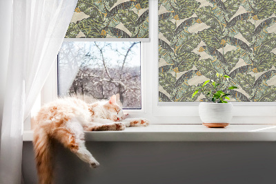 Store enrouleur Feuilles